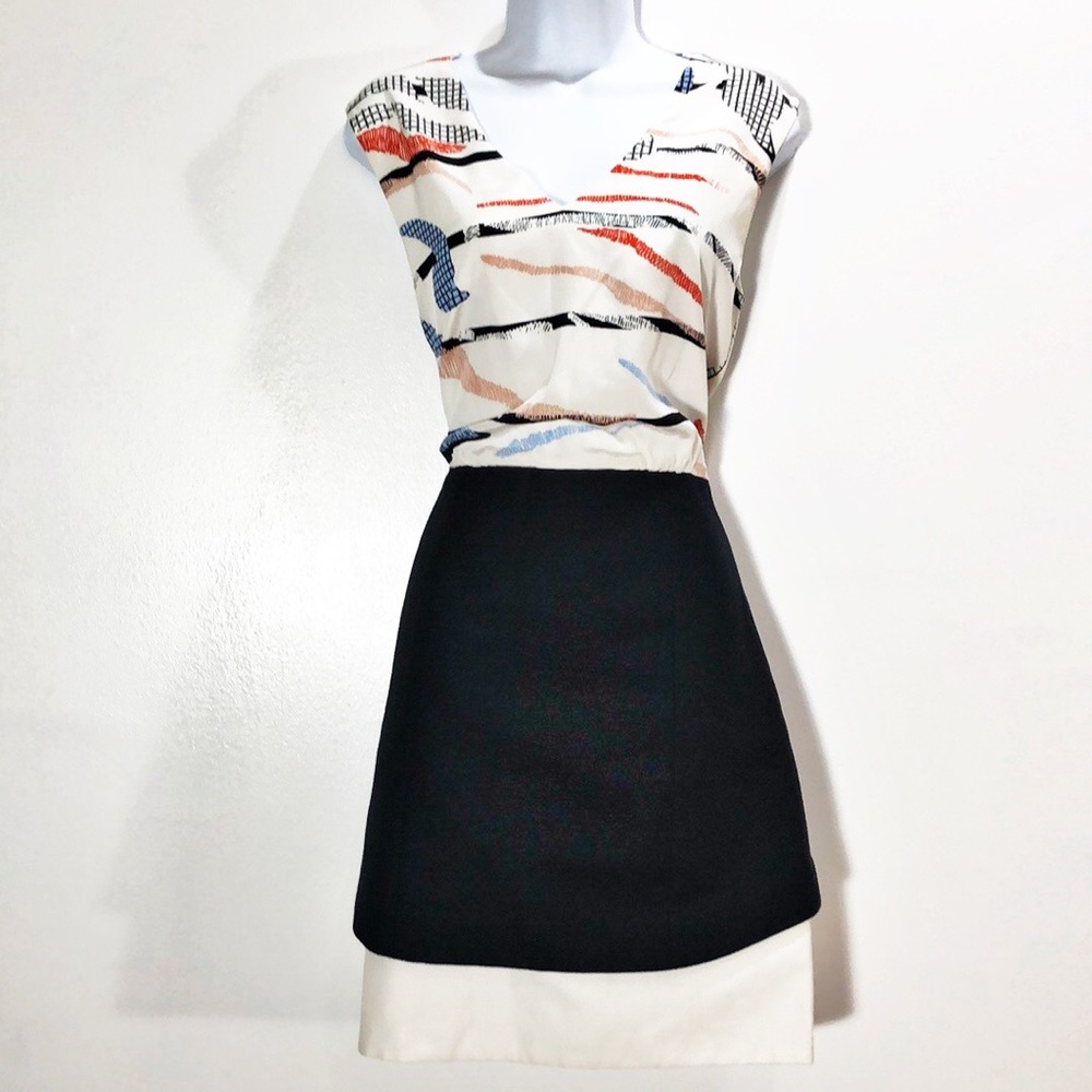 Tibi New York two layer a line dress